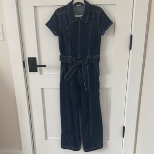 Abercrombie Kids Denim Jumpsuit - Big Kids 9/10